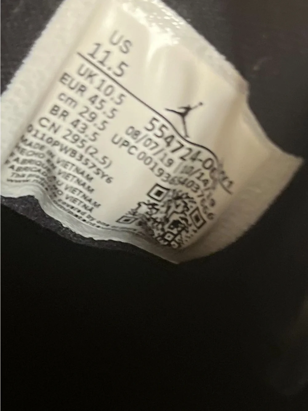 Air Jordan 1 Mid “Bred Toe” - Black/Noble Red/White - Size 11.5 - Worn Once